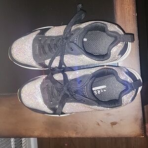 Rare 9 1/2 Skechers Swarovski with Black Sneakers!!!